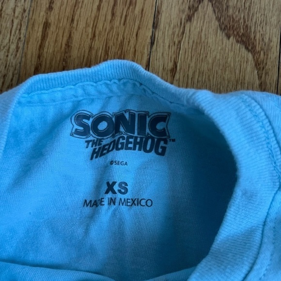Sonic The Hedgehog Boys Outfit Shorts and Tee Size XS - Picture 5 of 6